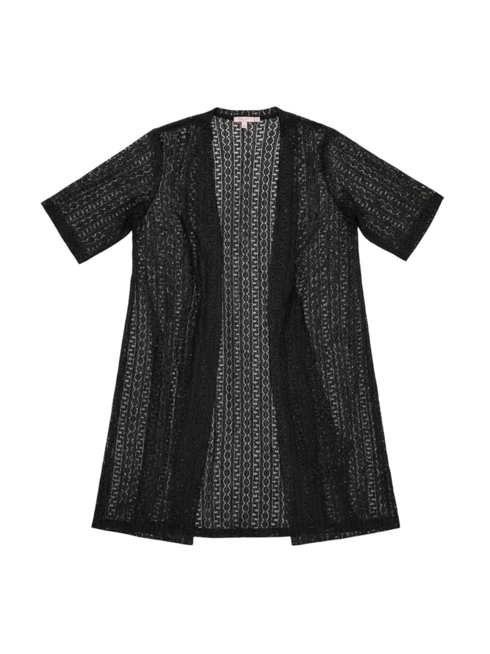 Calypso St. Barth Metallic Open Weave Cardigan